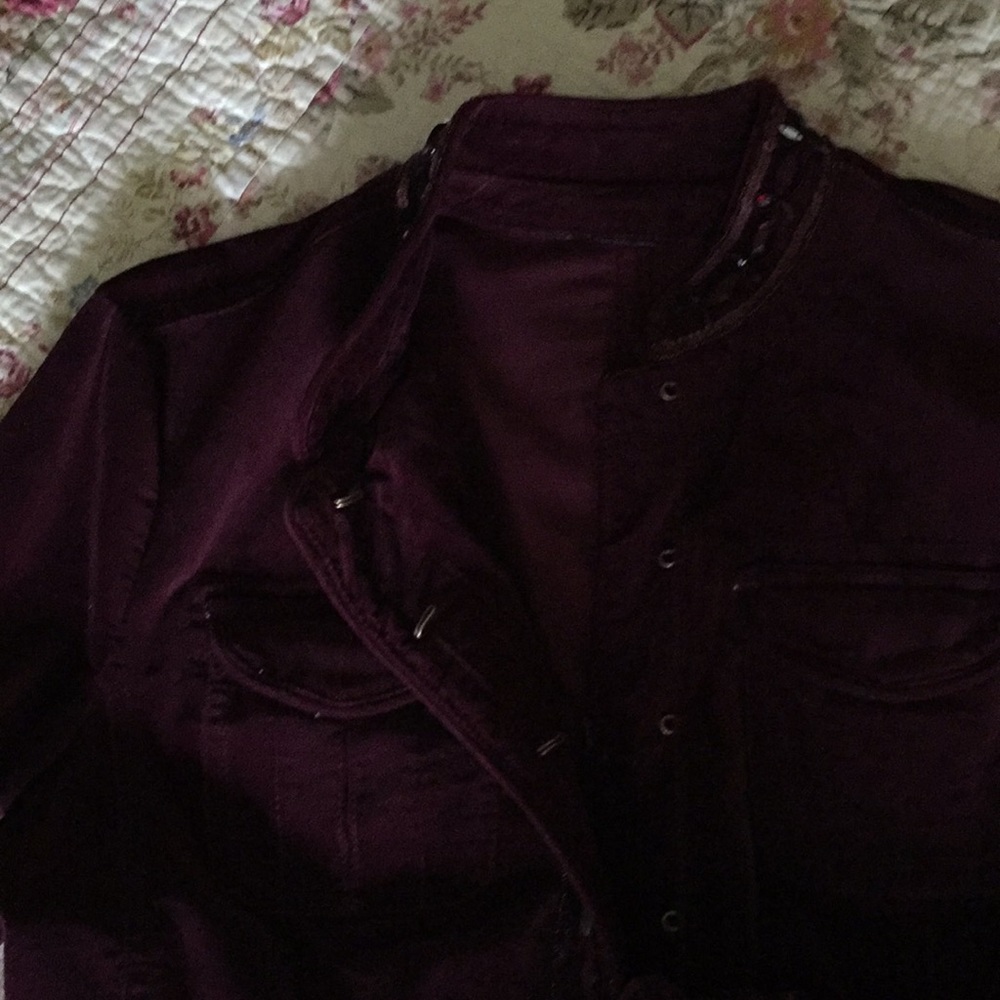 Velvet jacket - Picture 3 of 3